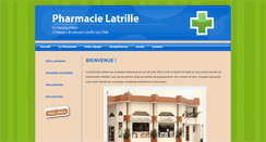 Desktop Screenshot of pharmacie-latrille.com